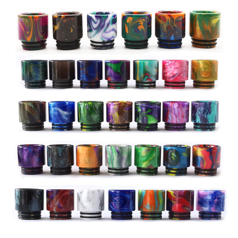 Drip Tip Resin - جملة 100 قطعة من رؤوس التنقيط