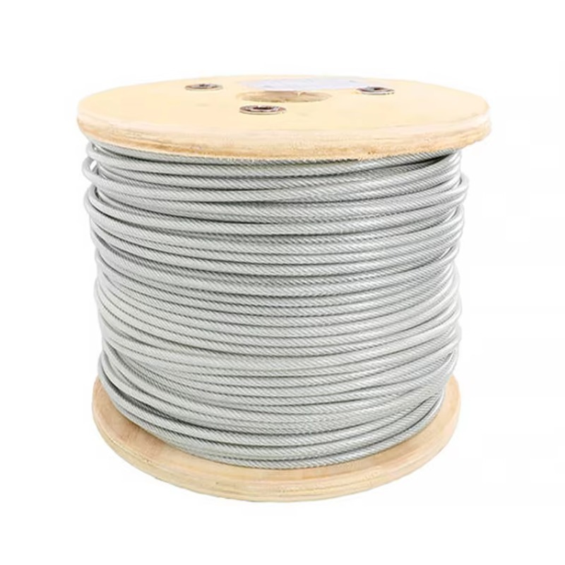 حبل سلك مطلي بالنايلون 7*7 Ss  - مراجعة Stainless Wire Ss316 وسعره