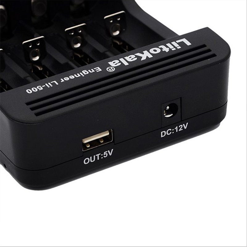 شاحن بطاريات LiitoKala Lii-500 - مراجعة Vape Battery 18650 وسعره