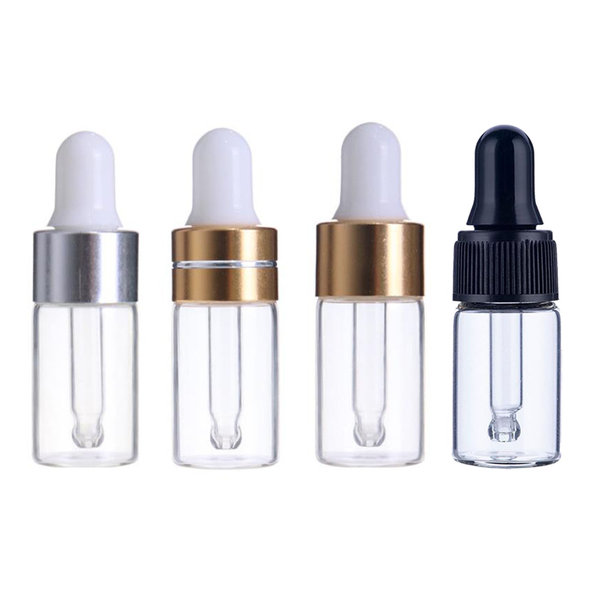 30x50x100x1/2/3/5 مللي الزجاج  - مراجعة Juice Bottle Dropper وسعره
